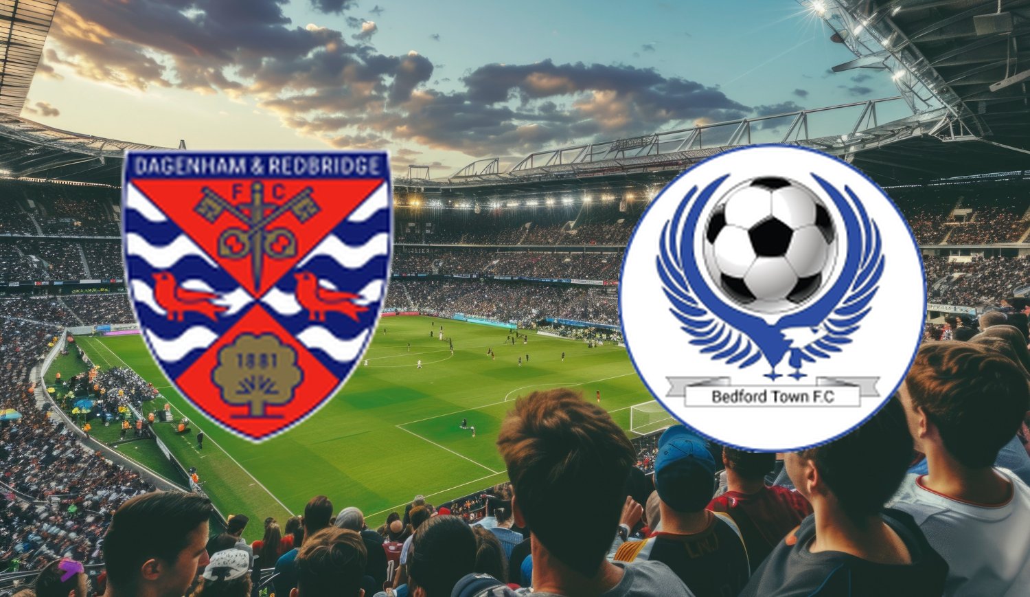Dagenham & Redbridge – Bedford Town (2025-09-16 20:45) Kursy, Typy – Kto będzie lepszy?