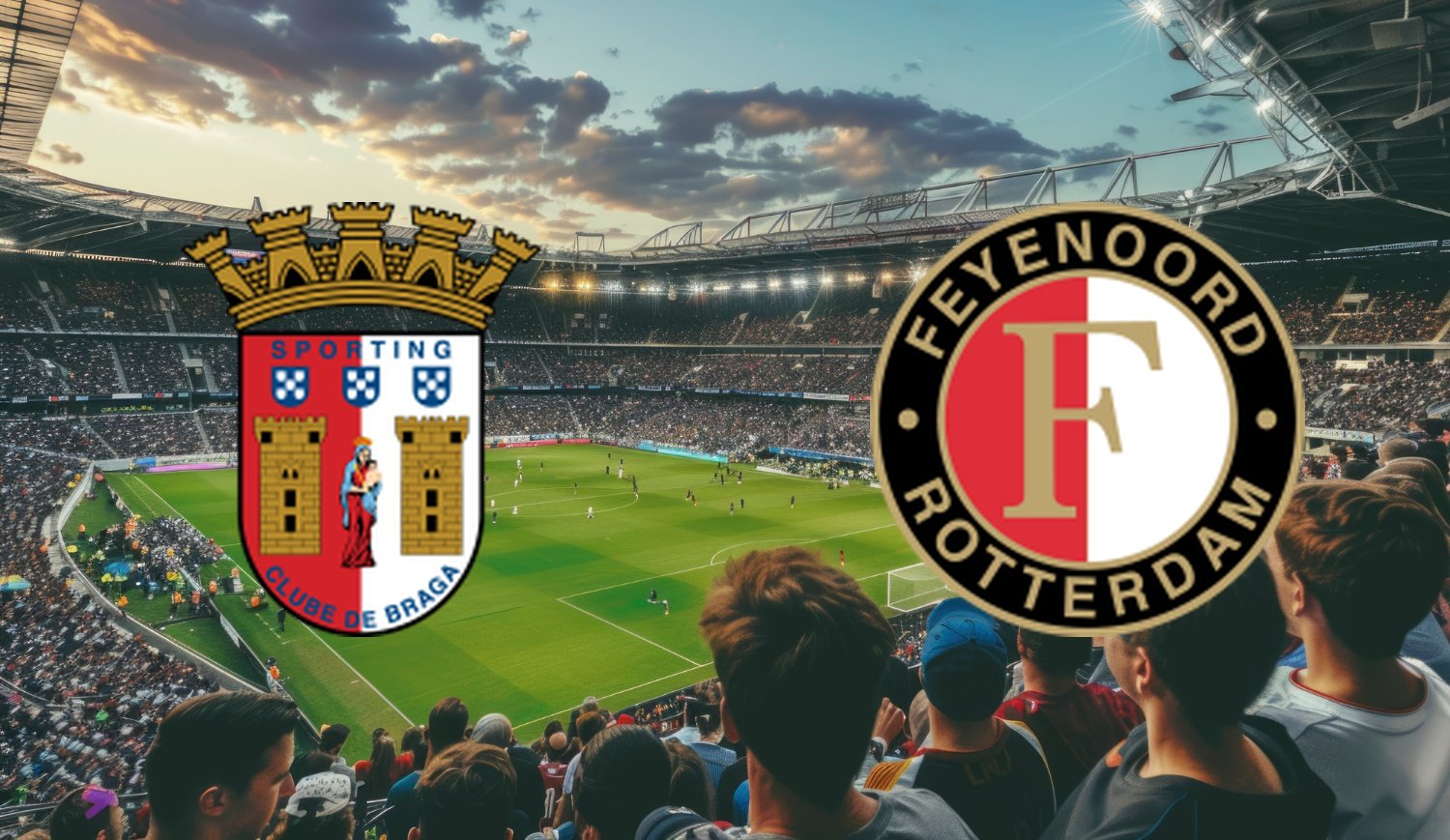 SC Braga – Feyenoord ( 2025-09-24 21:00 ) Kursy, Typy – Kto będzie lepszy?