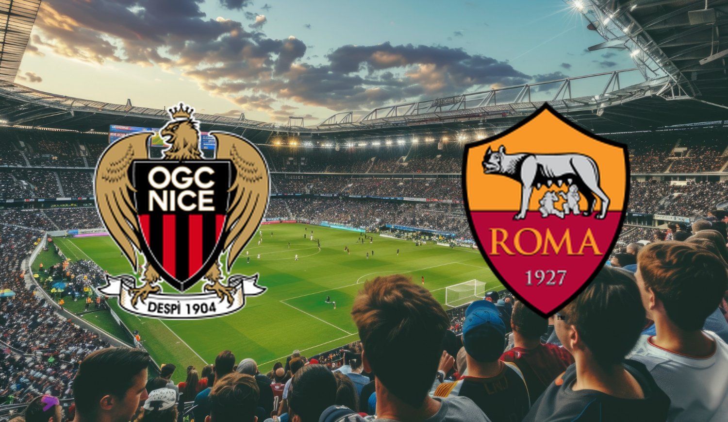 Nice- AS Roma ( 2025-09-24 21:00 ) Kursy, Typy – Kto będzie lepszy?