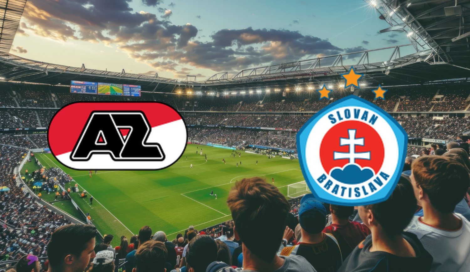 AZ Alkmaar – Slovan Bratysława (2025-10-23 21:00) Kursy, Typy – Kto będzie lepszy?