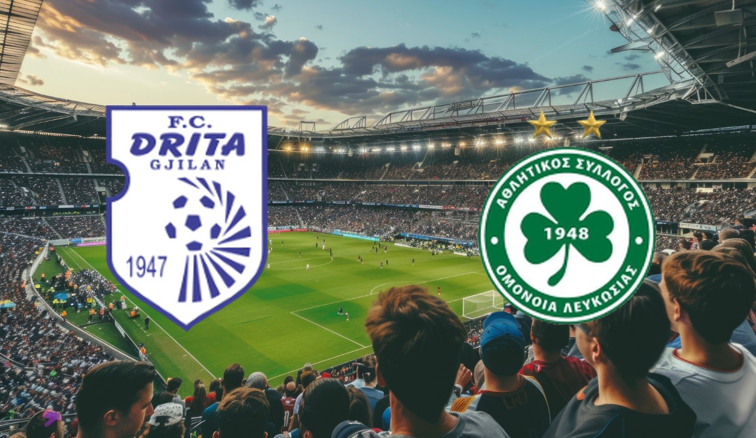 Drita – Omonia Nikozja (2025-10-23 18:45) Kursy, Typy – Kto będzie lepszy?