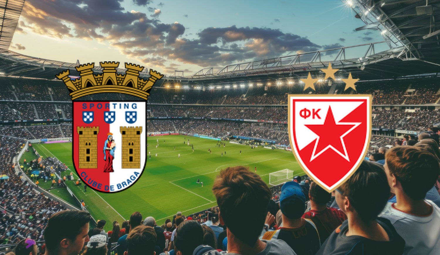 SC Braga- FK Crvena Zvezda (2025-10-23 18:45) Kursy, Typy – Kto będzie lepszy?