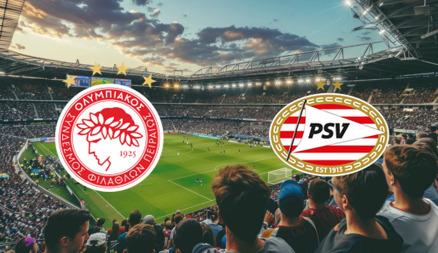 Olympiakos Piraeus – PSV Eindhoven (2025-11-04 22:00) Kursy, Typy – Kto będzie lepszy?