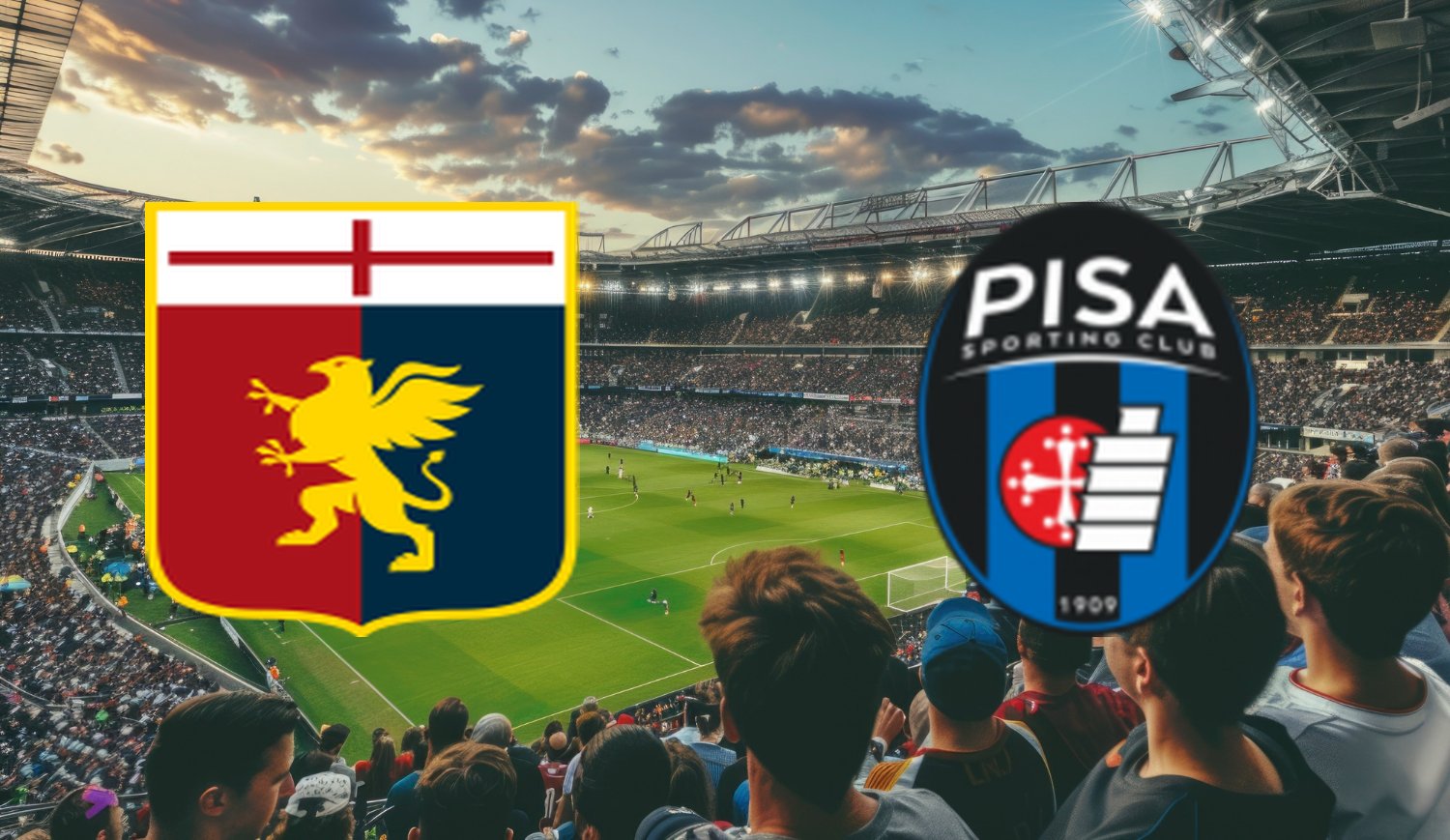 Genoa – Pisa (2026-01-03 16:00) Kursy, Typy – Kto będzie lepszy?