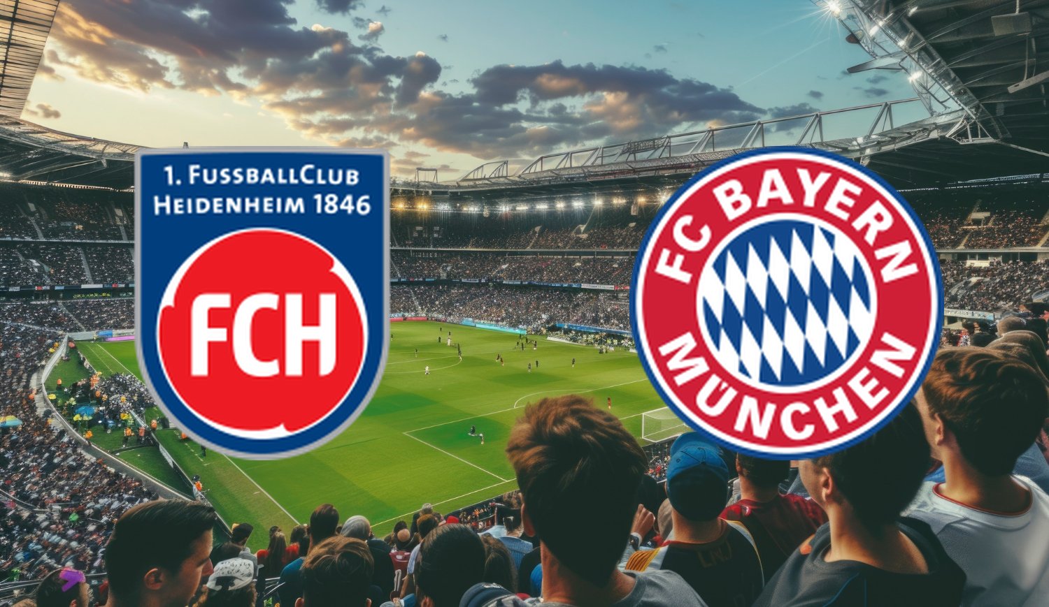 FC Heidenheim – Bayern München (2025-12-21 18:30) Kursy, Typy – Kto będzie lepszy?