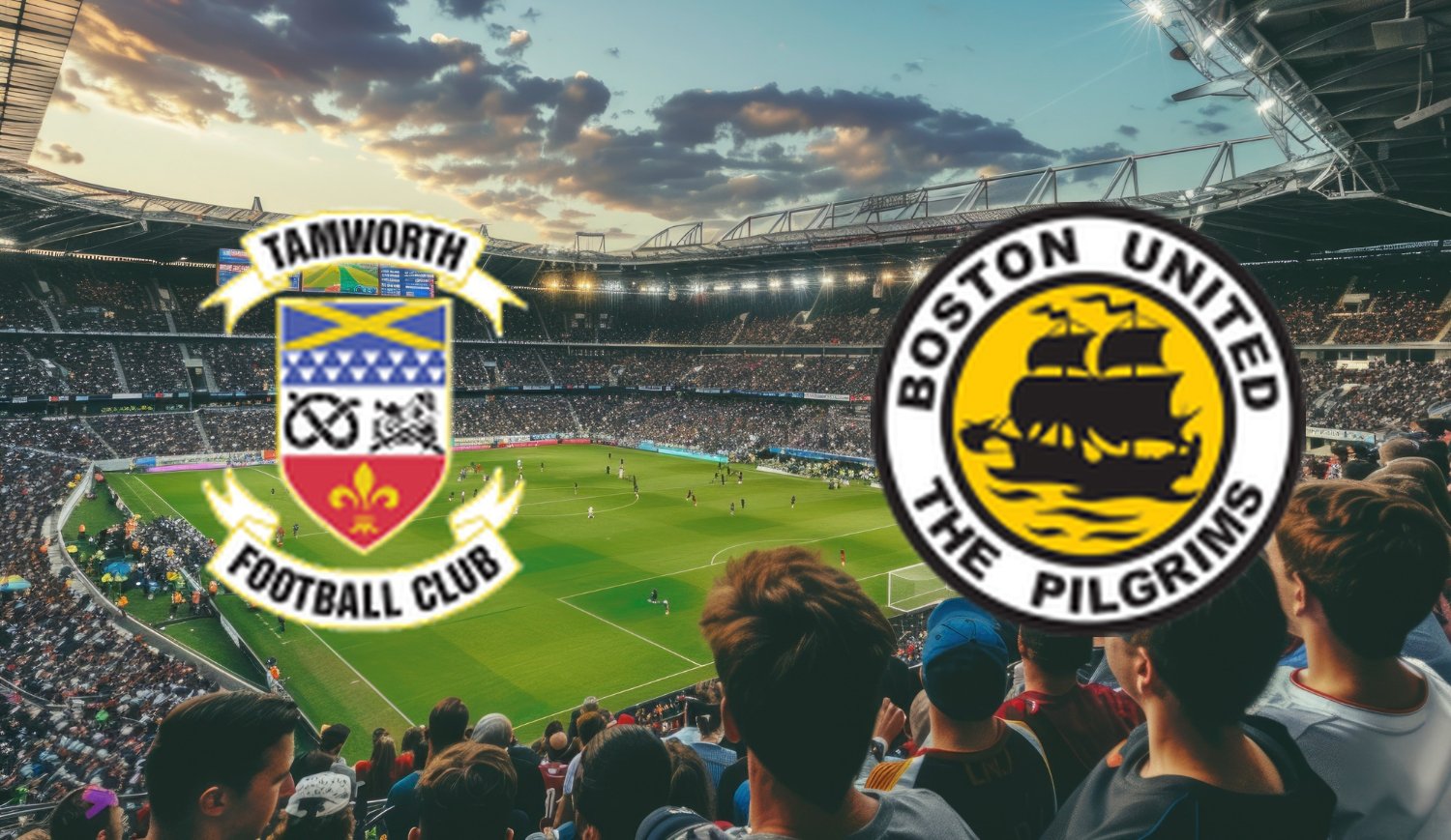Tamworth- Boston United ( 2025-12-13 17:00 ) Kursy, Typy – Kto będzie lepszy?