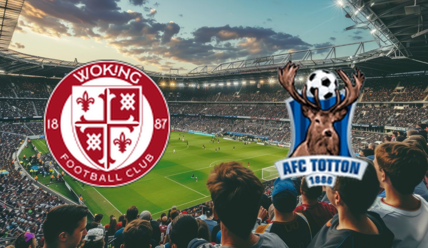 Woking – AFC Totton ( 2025-12-13 17:00 ) Kursy, Typy – Kto będzie lepszy?