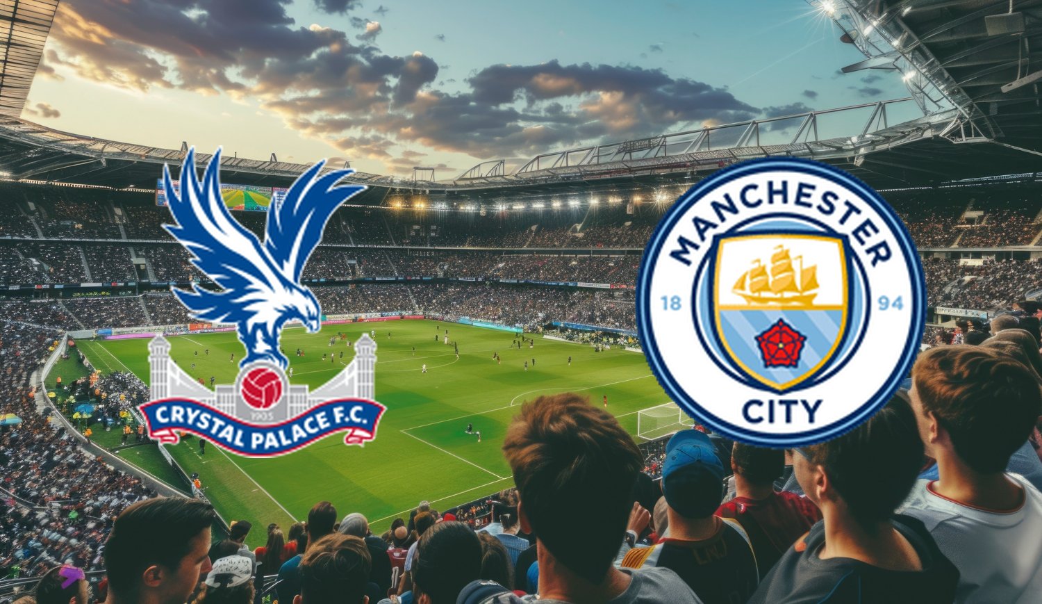Crystal Palace – Manchester City (2025-12-14 16:00) Kursy, Typy – Kto będzie lepszy?