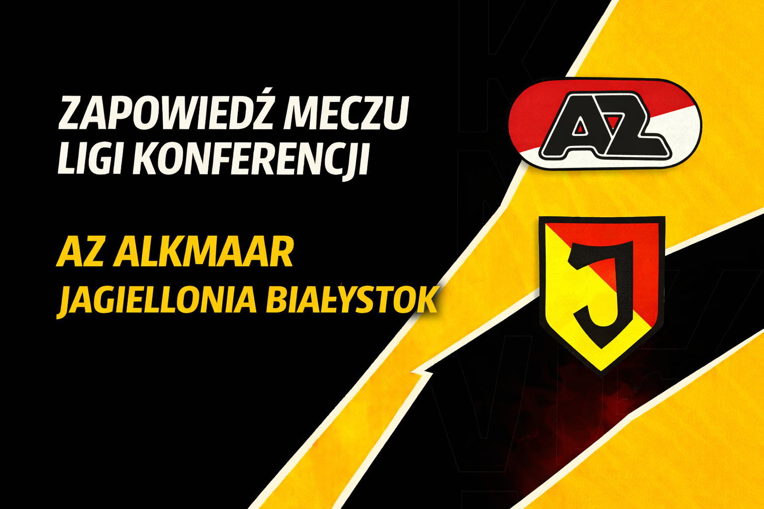 Zapowiedź meczu Ligi Konferencji: AZ Alkmaar – Jagiellonia Białystok