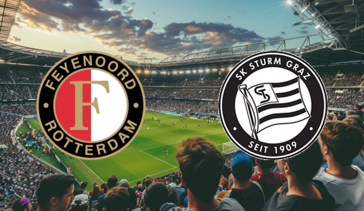 Feyenoord – Sturm Graz (2026-01-22 19:45) Kursy, Typy – Kto będzie lepszy?