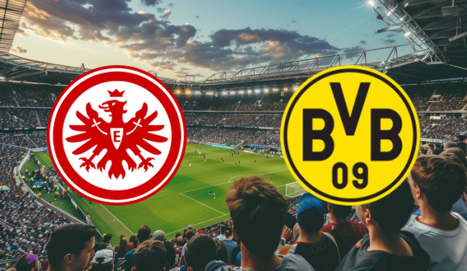 Eintracht Frankfurt – Borussia Dortmund (2026-01-09 21:30) Kursy, Typy – Kto będzie lepszy?
