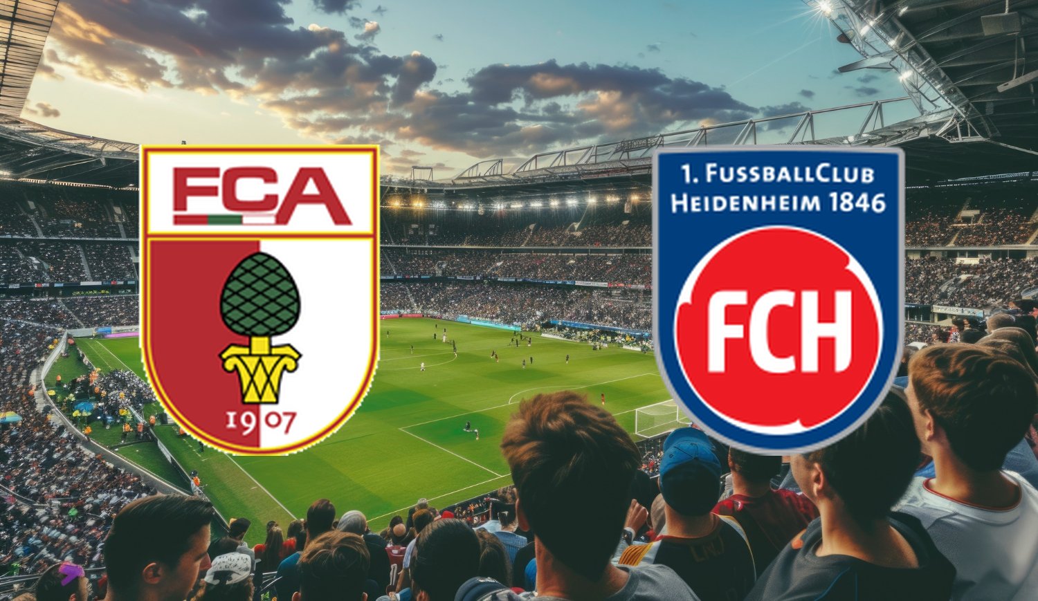 FC Augsburg – 1. FC Heidenheim (2026-02-15 16:30) Kursy, Typy – Kto będzie lepszy?
