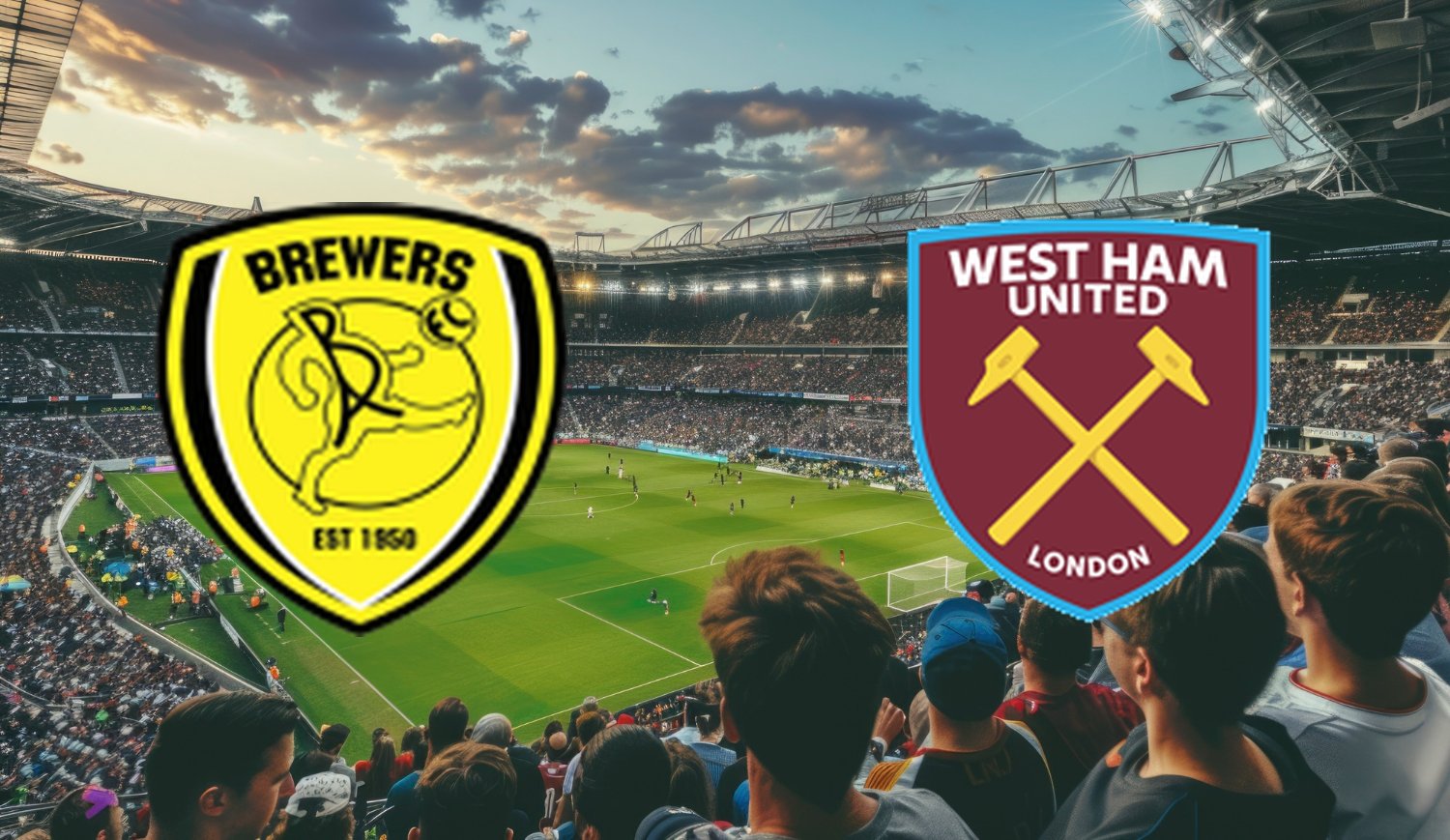Burton Albion- West Ham ( 2026-02-14 14:15 ) Kursy, Typy – Kto będzie lepszy?