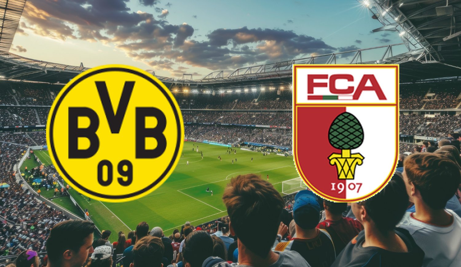 Borussia Dortmund – FC Augsburg ( 2026-03-14 16:30 ) Kursy, Typy – Kto będzie lepszy?
