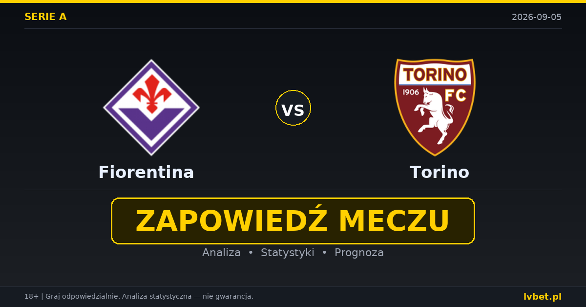 Fiorentina – Torino: typy, kursy, zapowiedź (05.09.2026) Fiorentina – Torino: typy, kursy, zapowiedź (05.09.2026)