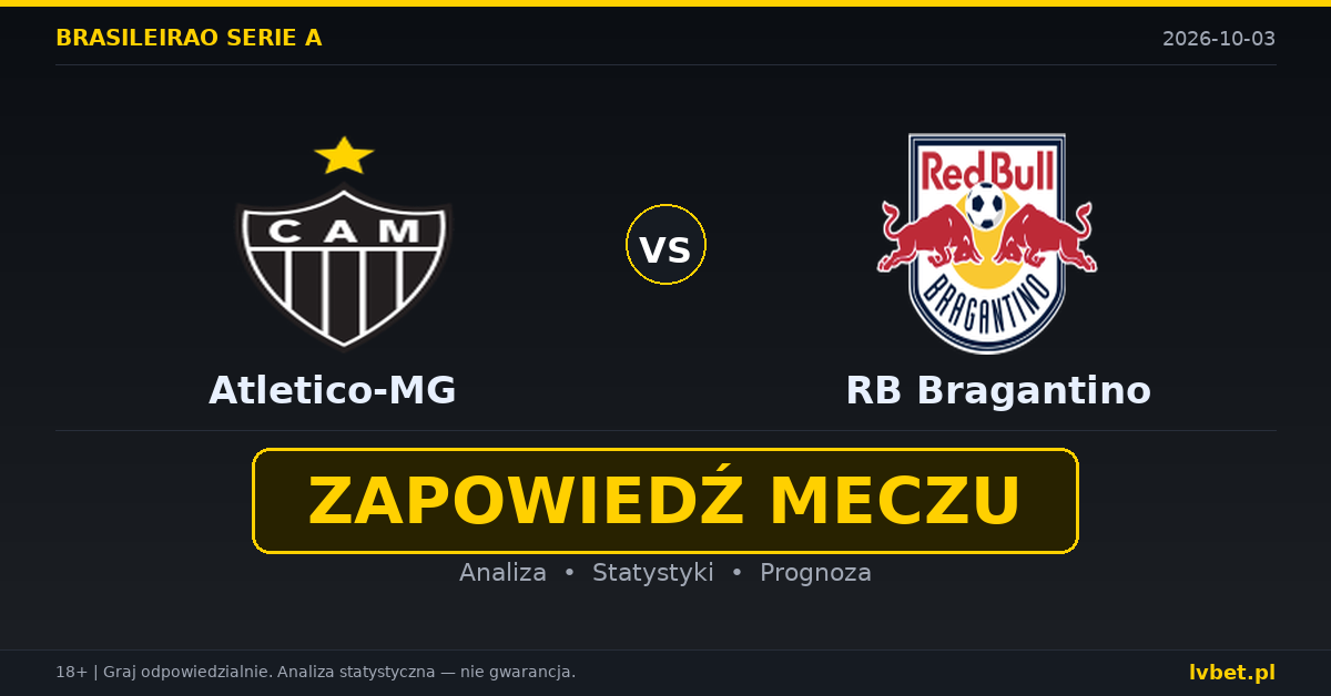 Atletico-MG – RB Bragantino: typy, kursy, zapowiedź (03.10.2026) Atletico-MG – RB Bragantino: typy, kursy, zapowiedź (03.10.2026)