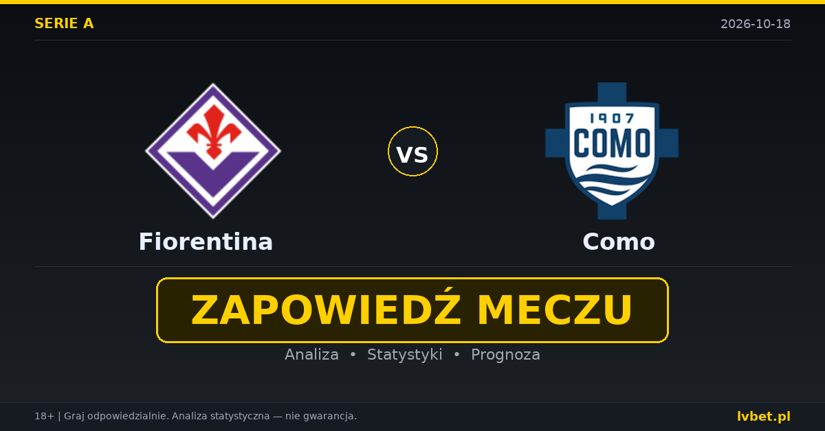 Fiorentina – Como: typy, kursy, zapowiedź (18.10.2026) Fiorentina – Como: typy, kursy, zapowiedź (18.10.2026)