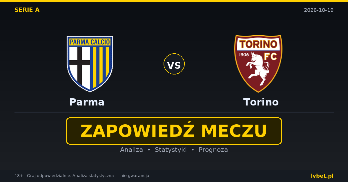 Parma – Torino: typy, kursy, zapowiedź (19.10.2026)